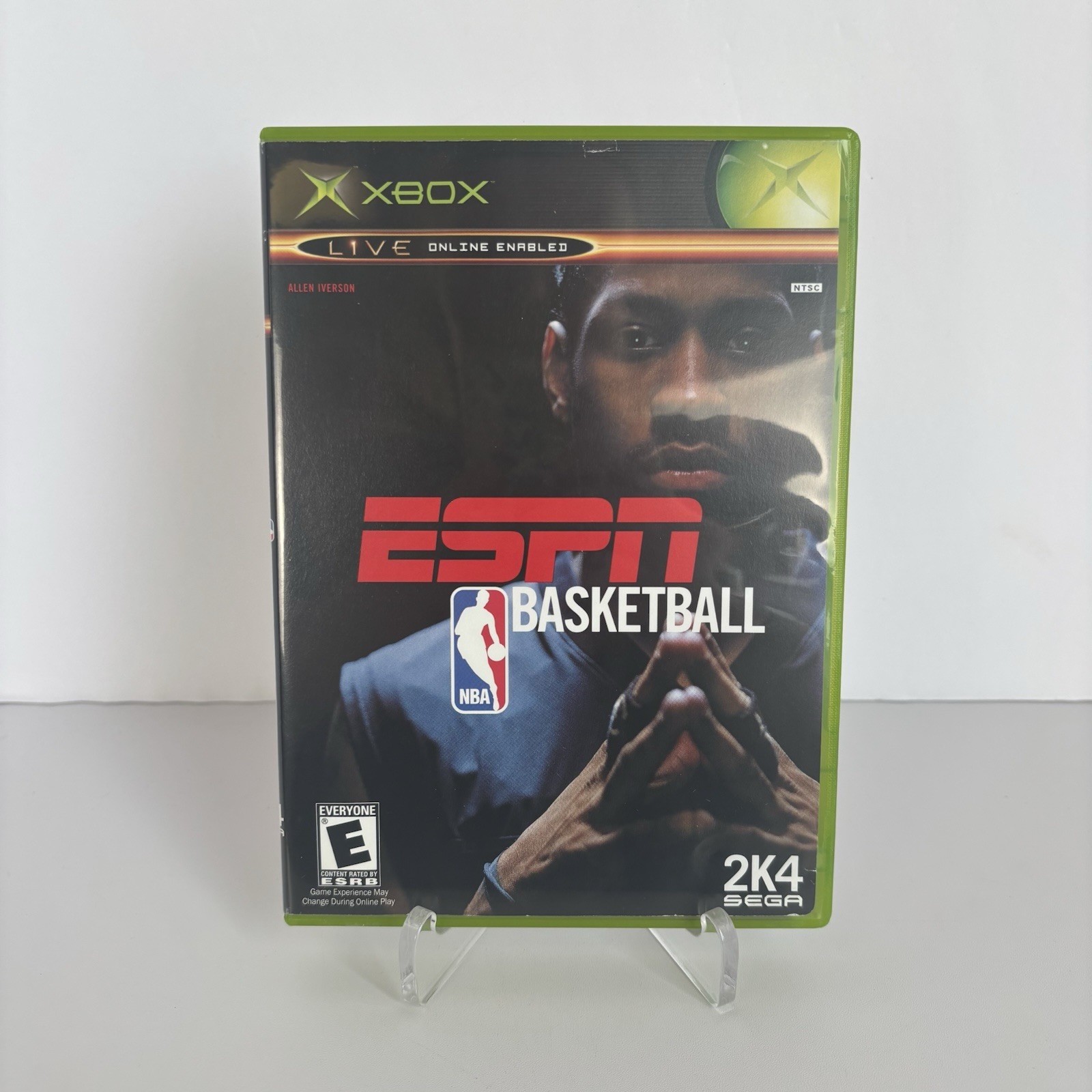 ESPN NBA Basketball (Microsoft Xbox, 2003) Complete CIB