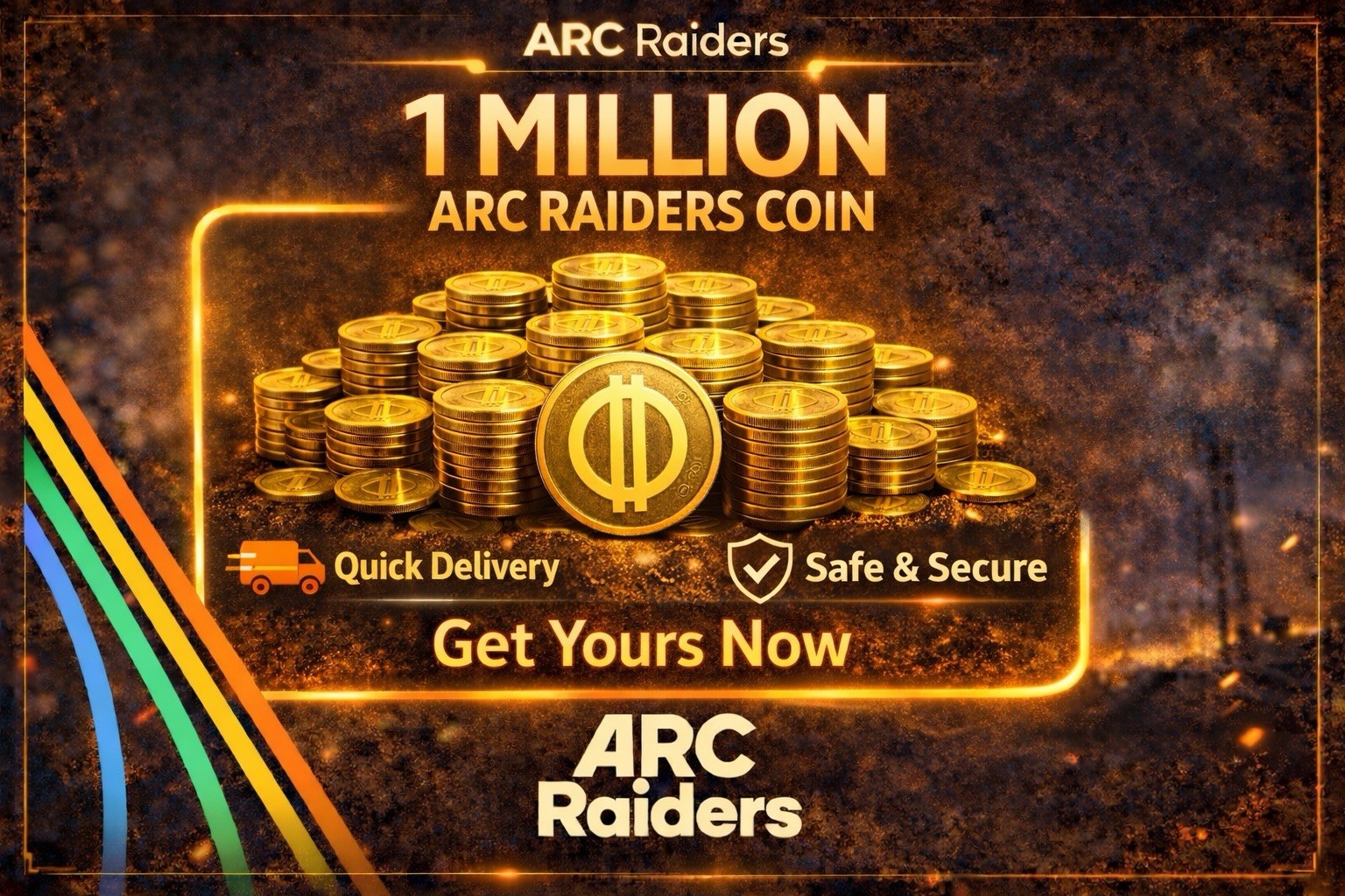 Arc Raiders 🔥 1 Million Arc Raiders Coins🔥 ( PS5 / Xbox / PC )