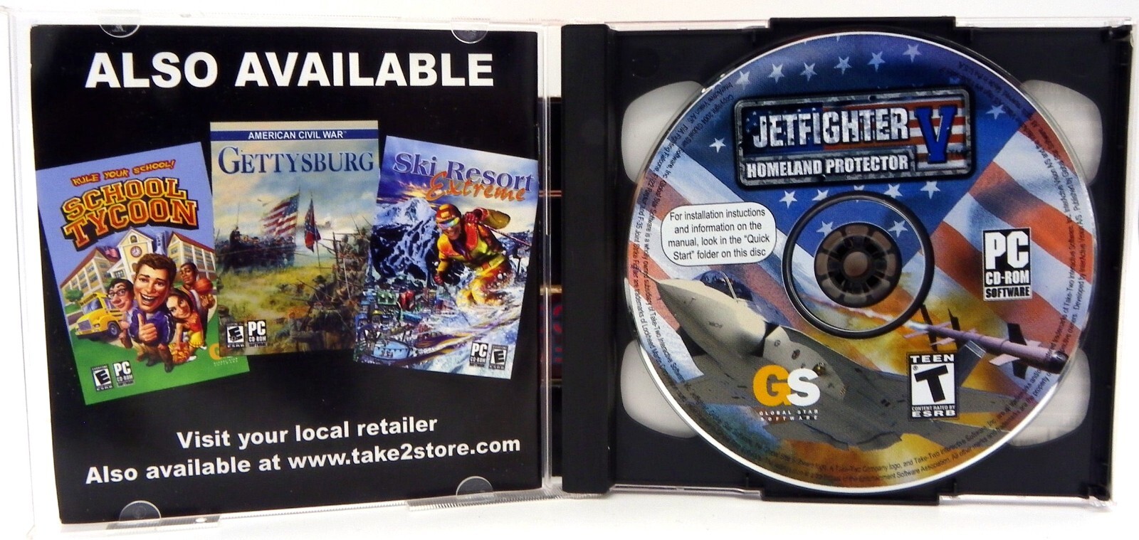 Complete Jetfighter 2015 Warplane Shooter PC CD-ROM By Global Star Software 2005
