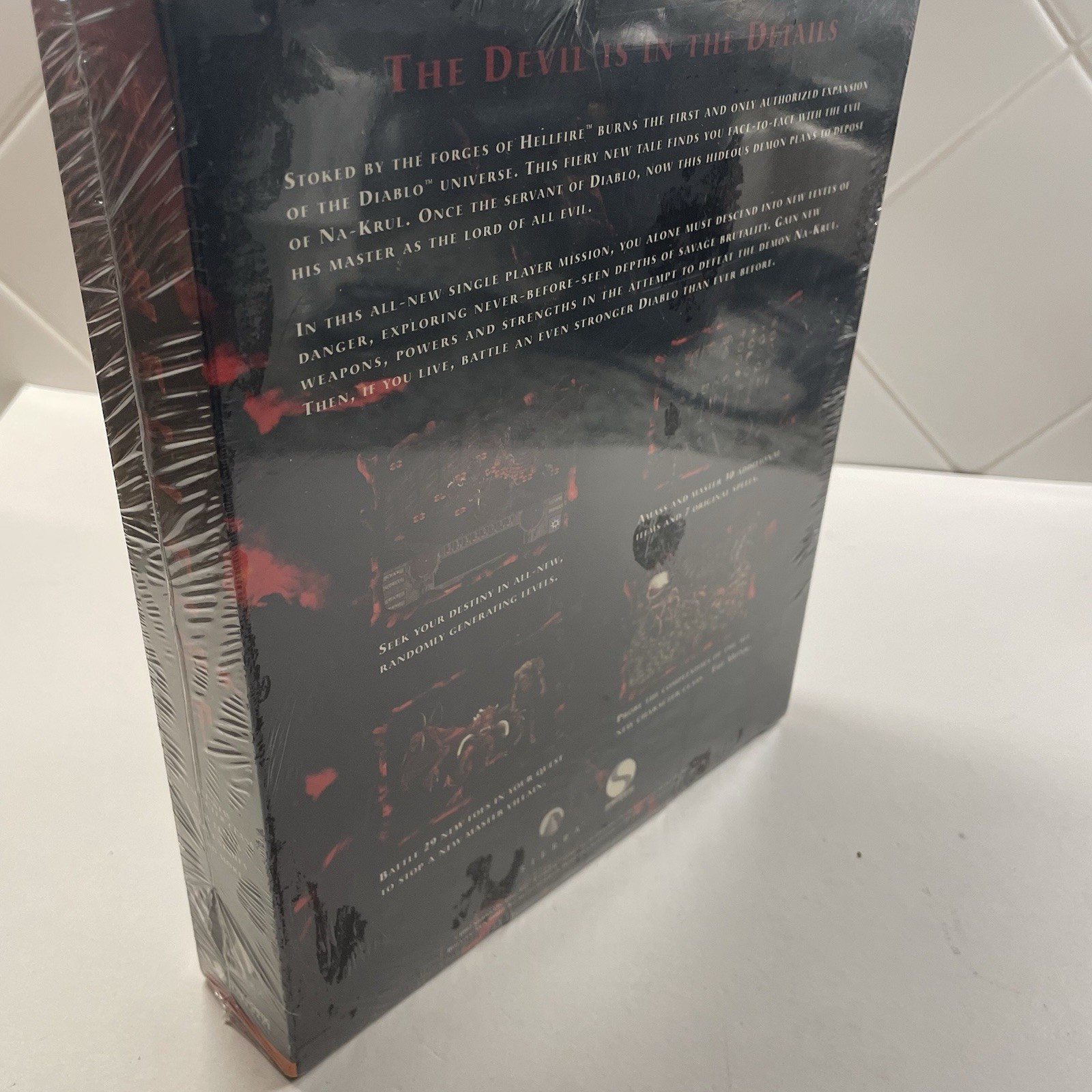 NEW Hellfire Single-Player Diablo Expansion Pack PC Big Box Game SEALED