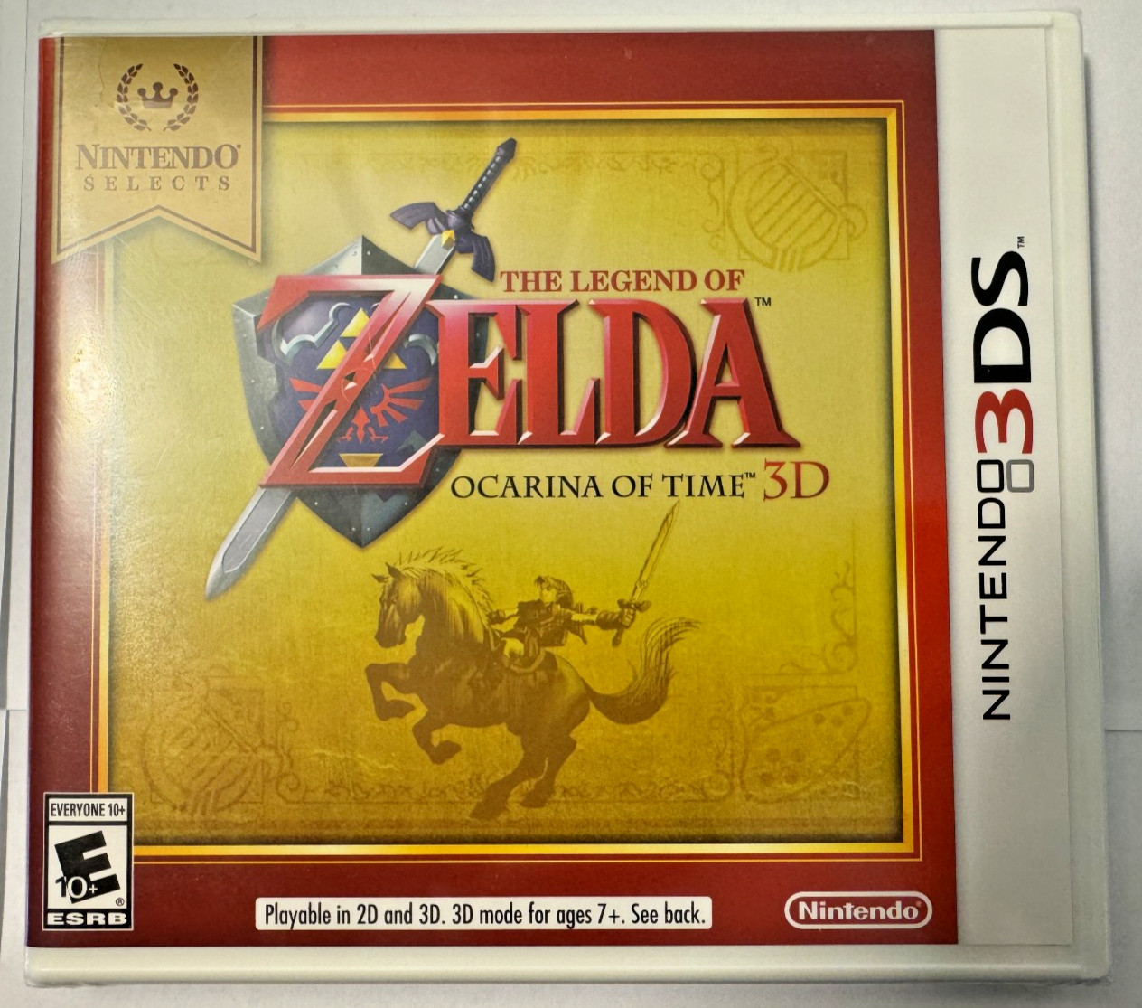 The Legend of Zelda: Ocarina of Time 3D – Nintendo Selects Edition – New – Tear