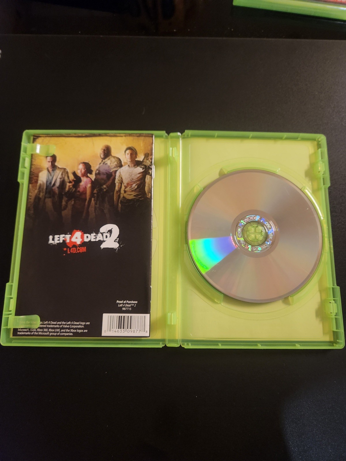 Left 4 Dead 2 (Microsoft Xbox 360, 2009) Complete W/ Manual CIB TESTED