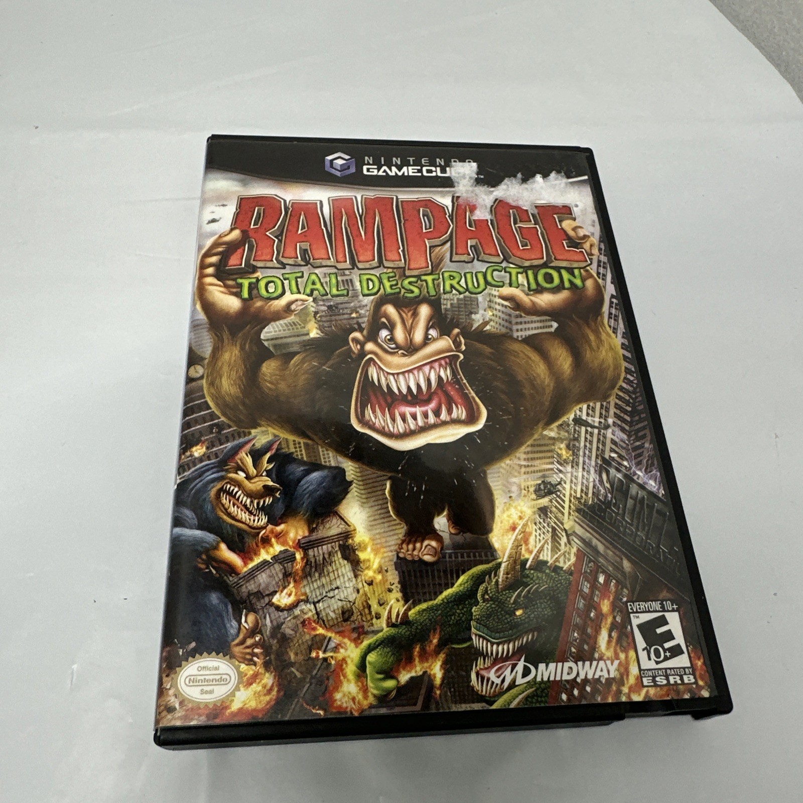 Rampage Total Destruction GameCube Complete CIB Tested Authentic