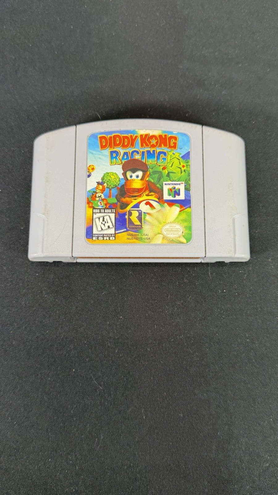 Diddy Kong Racing (Nintendo 64, 1997) N64 Cartridge Only Authentic – UNTESTED