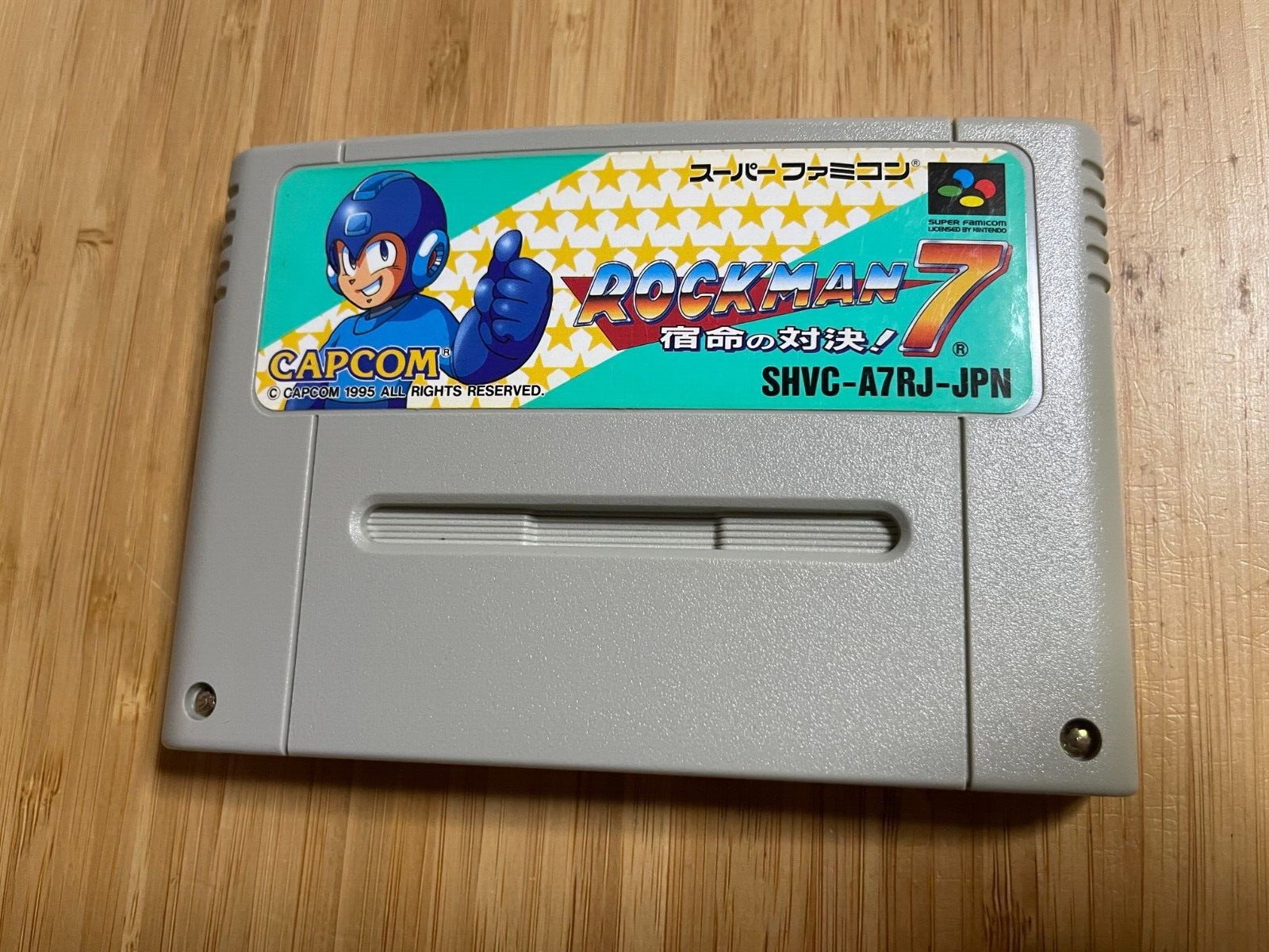 Nintendo Super Famicom Rockman 7 Megaman Japan SFC