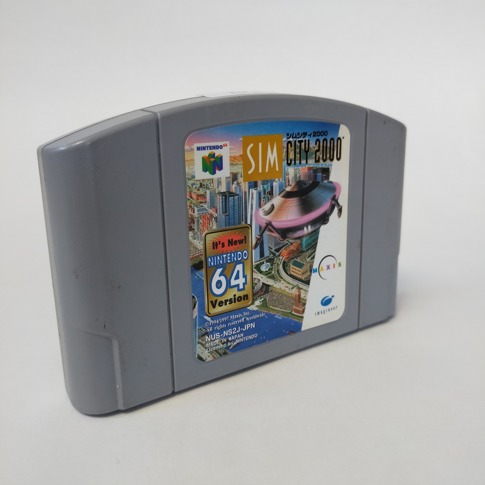 SimCity 2000 Nintendo 64 Imagineer pre-owned Nintendo Tested