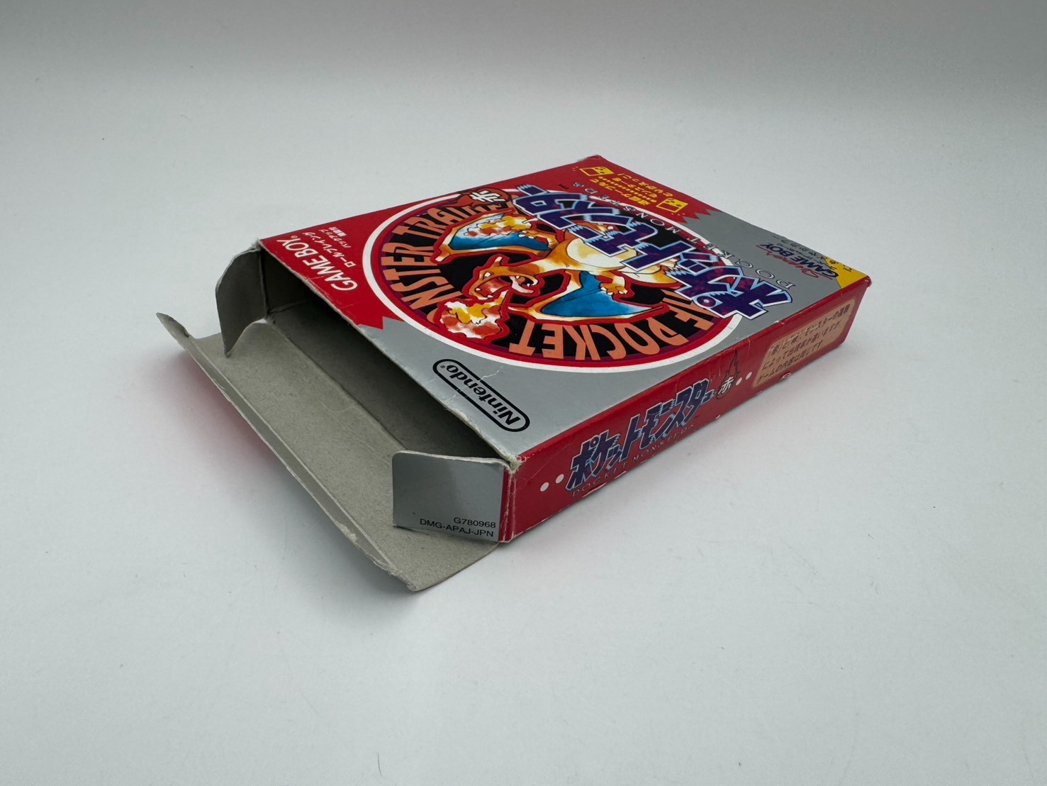 Pocket Monster Red Version Game Boy w/ Box Manual Map Japan Tested 15+