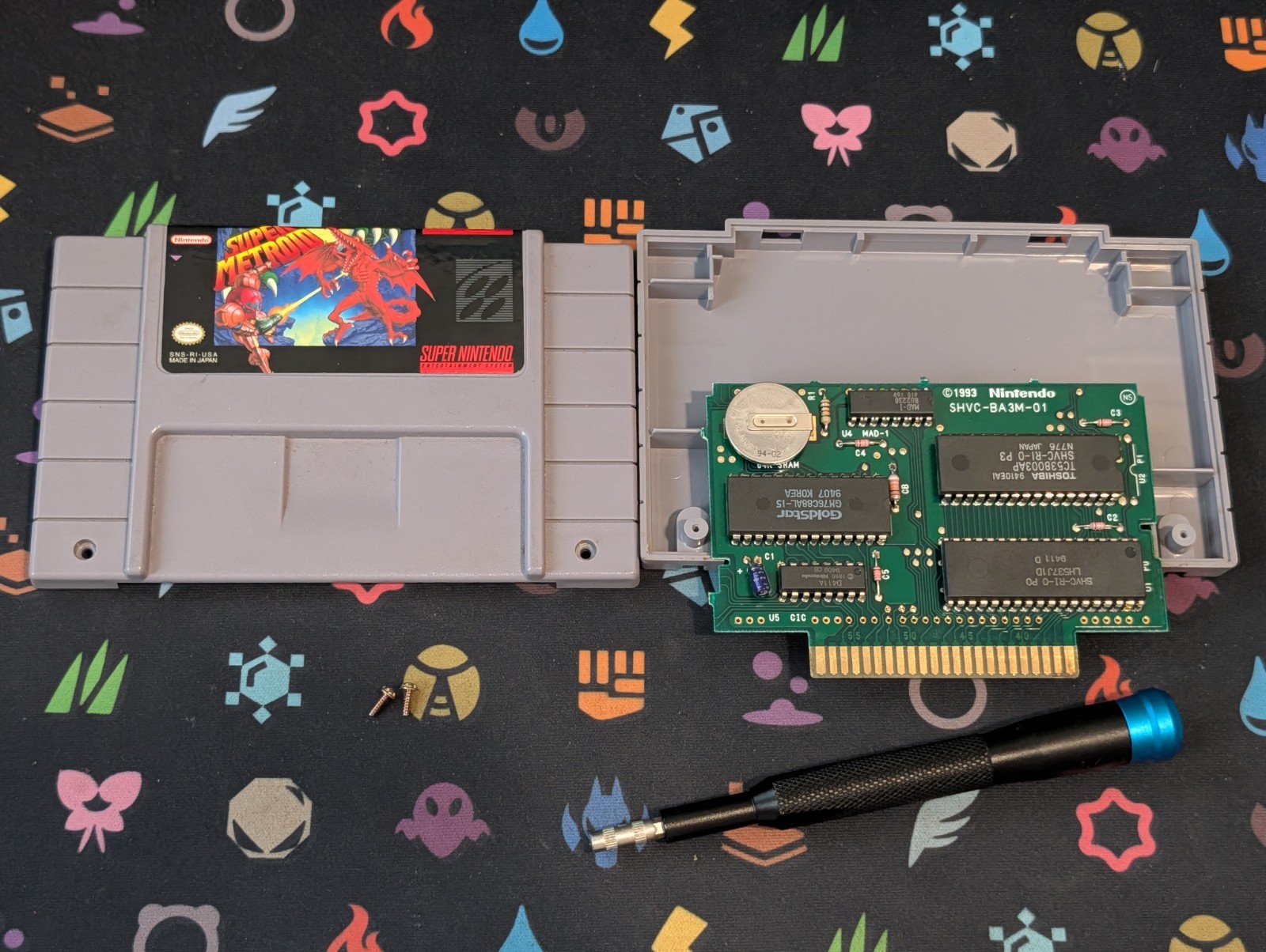 Super Metroid (Super Nintendo SNES, 1994) Cart Cartridge Only Authentic Tested