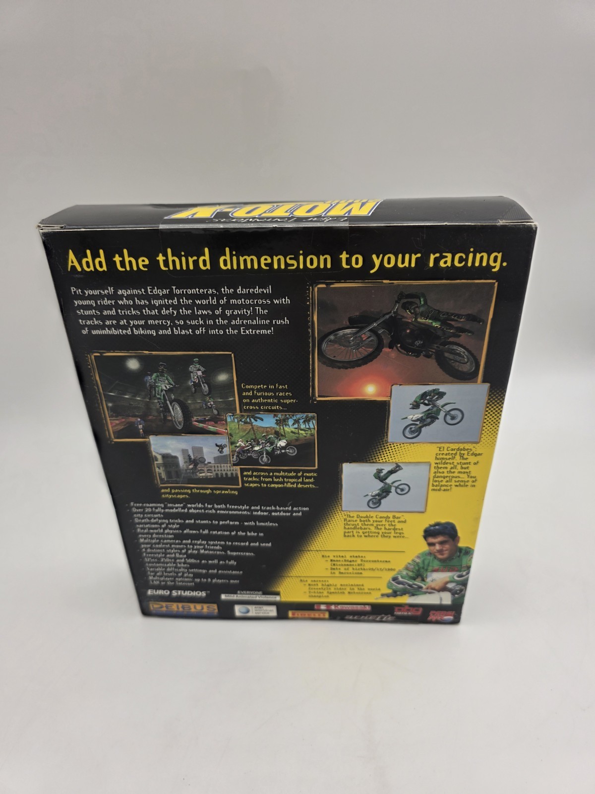 Edgar Torronteras’ Moto-X – (PC Big Box, 2000) – New Sealed