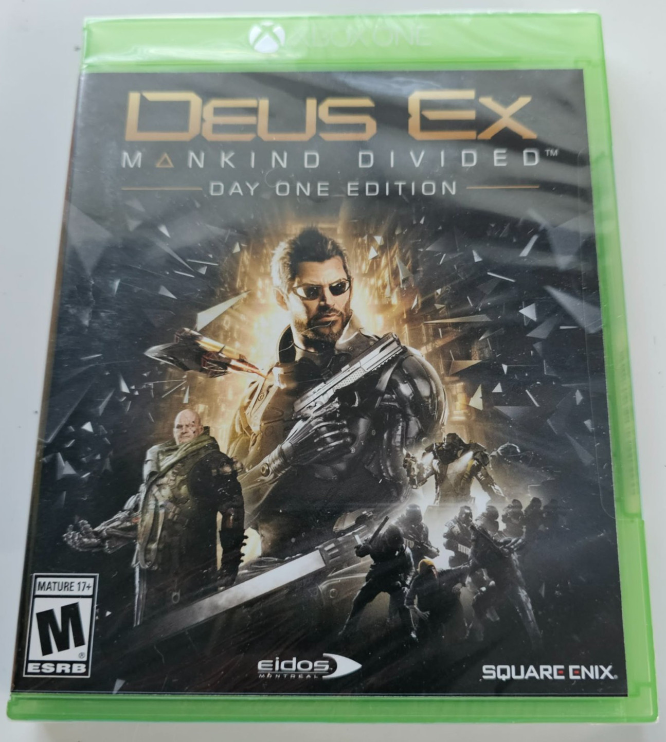 Deus Ex: Mankind Divided – Day One Edition for Xbox One New Sealed