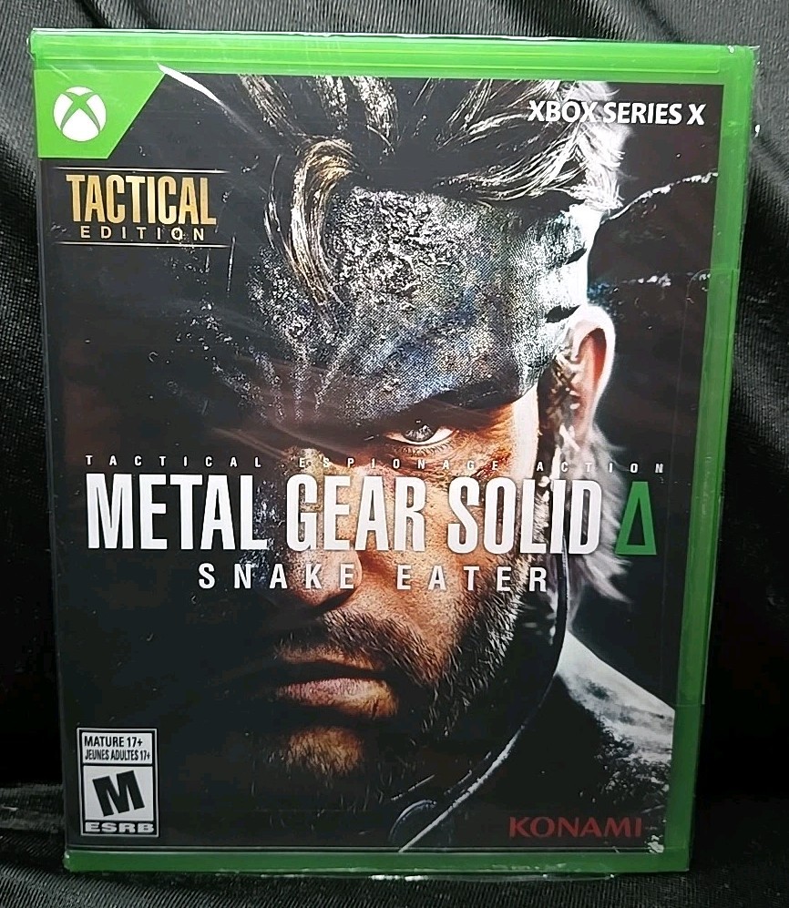 Metal Gear Solid Delta: Snake Eater, Tactical Series Xbox Series X, New Sealed