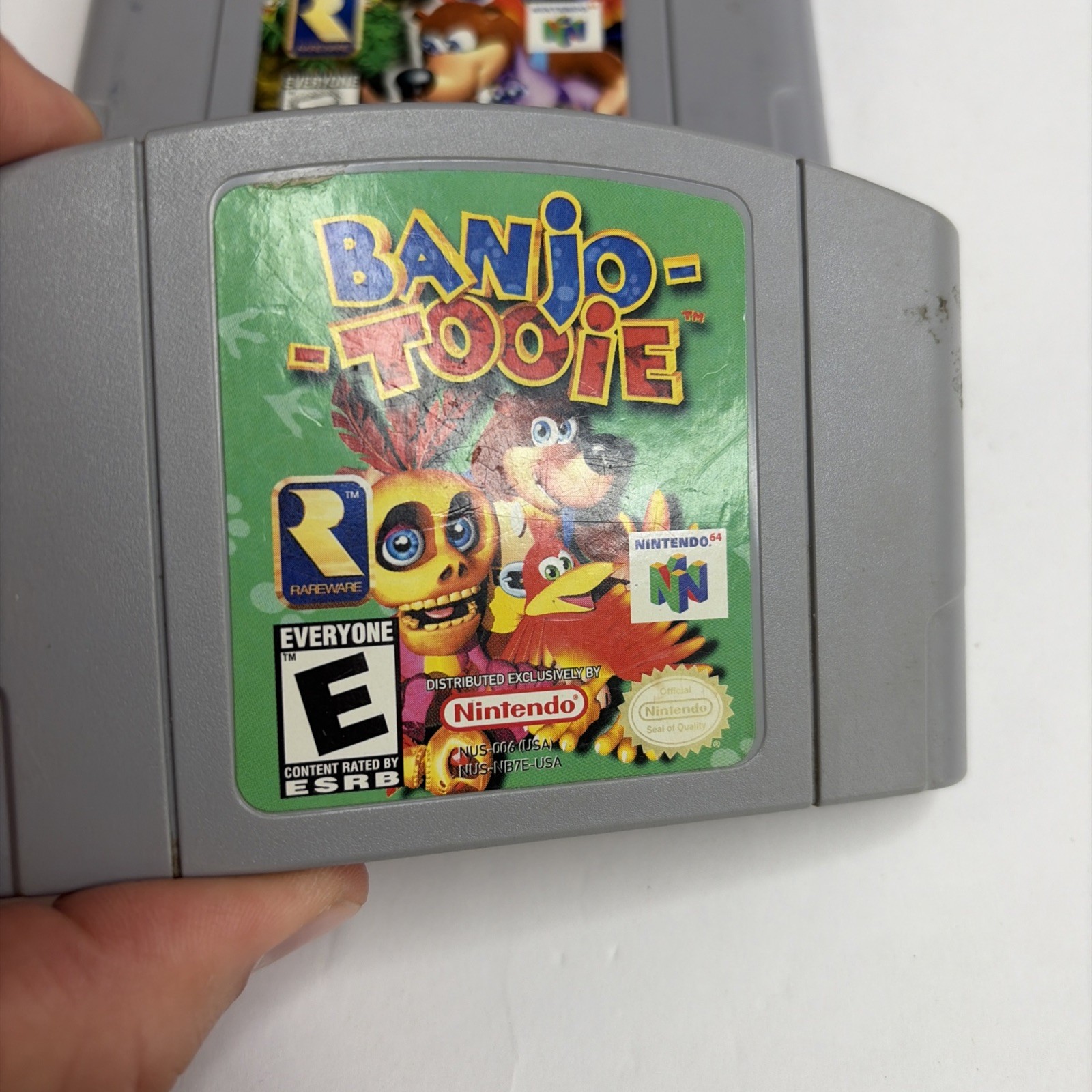 Banjo Tooie & Banjo Kazooie (Nintendo 64, 1998-2000) Authentic & Tested – Saves