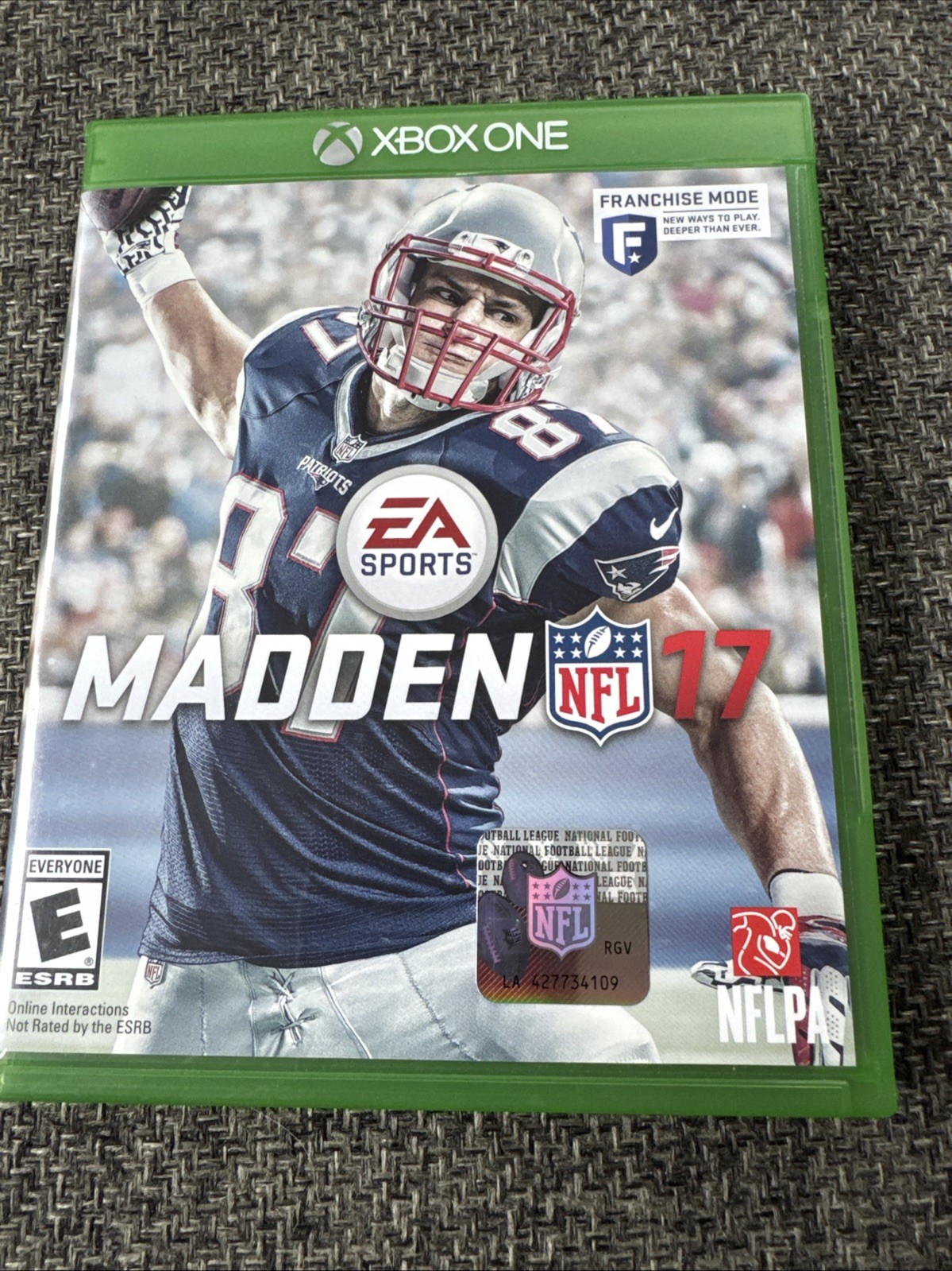 Madden 17 Xbox 360 – Not Tested Should Work – Game And Case