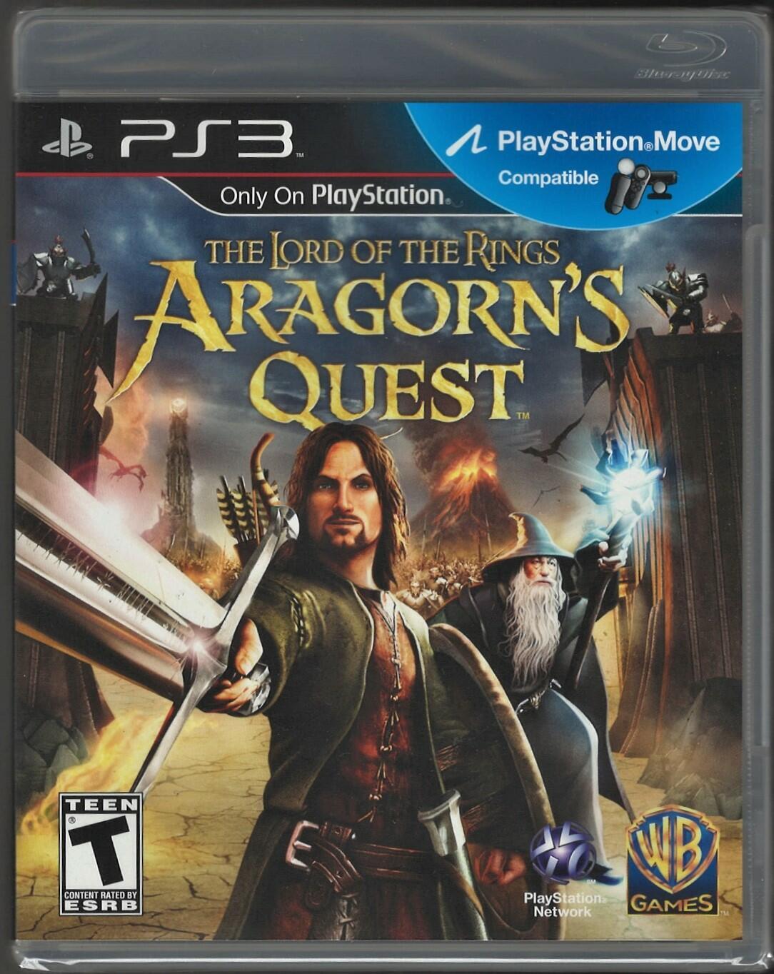 Lord of the Rings: Aragorn”s Quest PS3 (Brand New Factory Sealed US Version) Pl