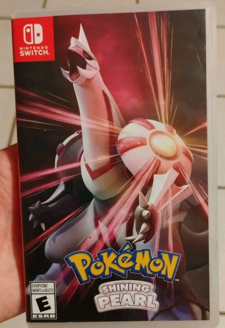 Authentic & Tested Pokemon Shining Pearl For Nintendo Switch, Cib, Working