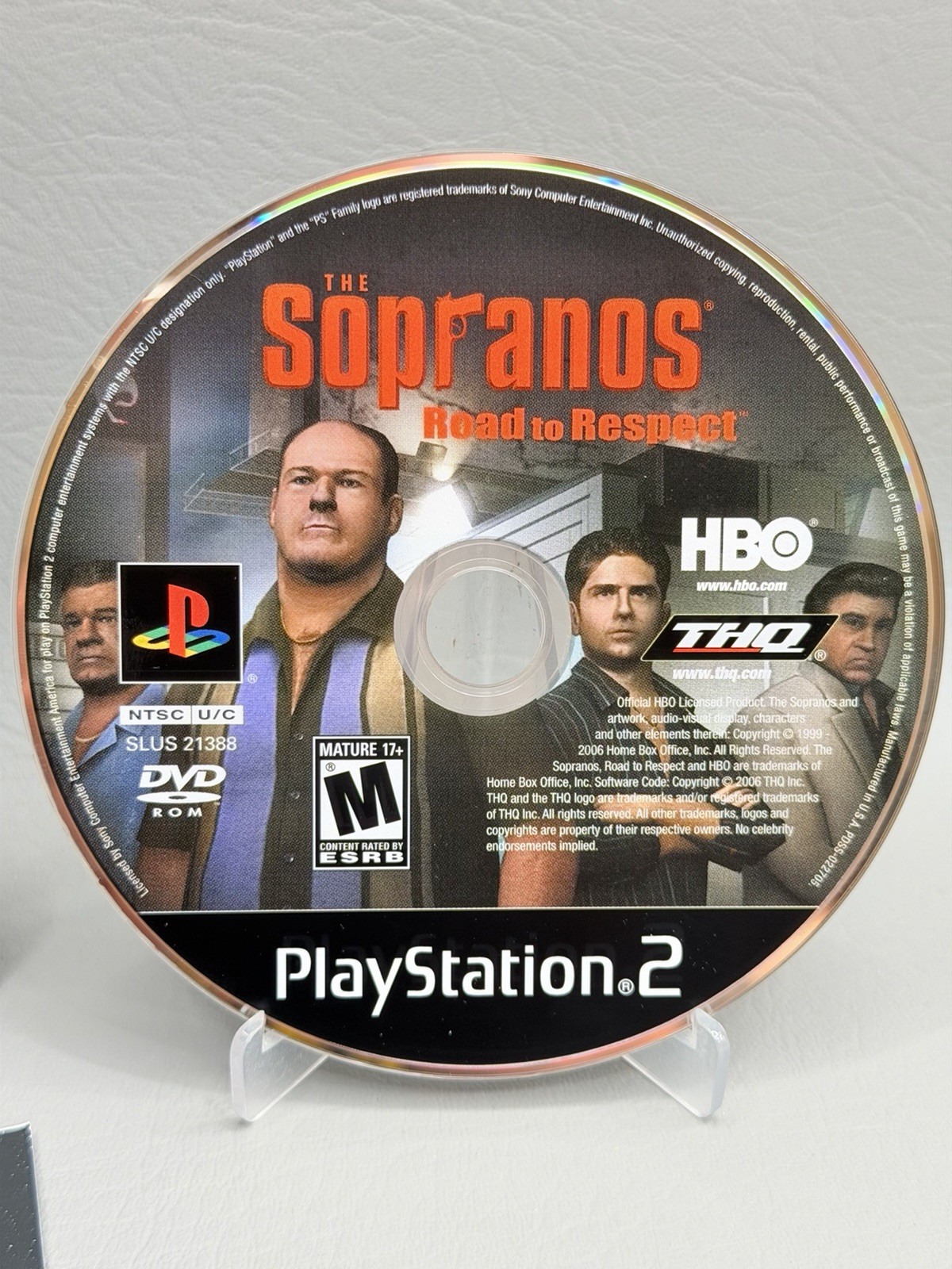 The Sopranos: Road to Respect – Playstation 2 PS2 – CIB – Mint Condition
