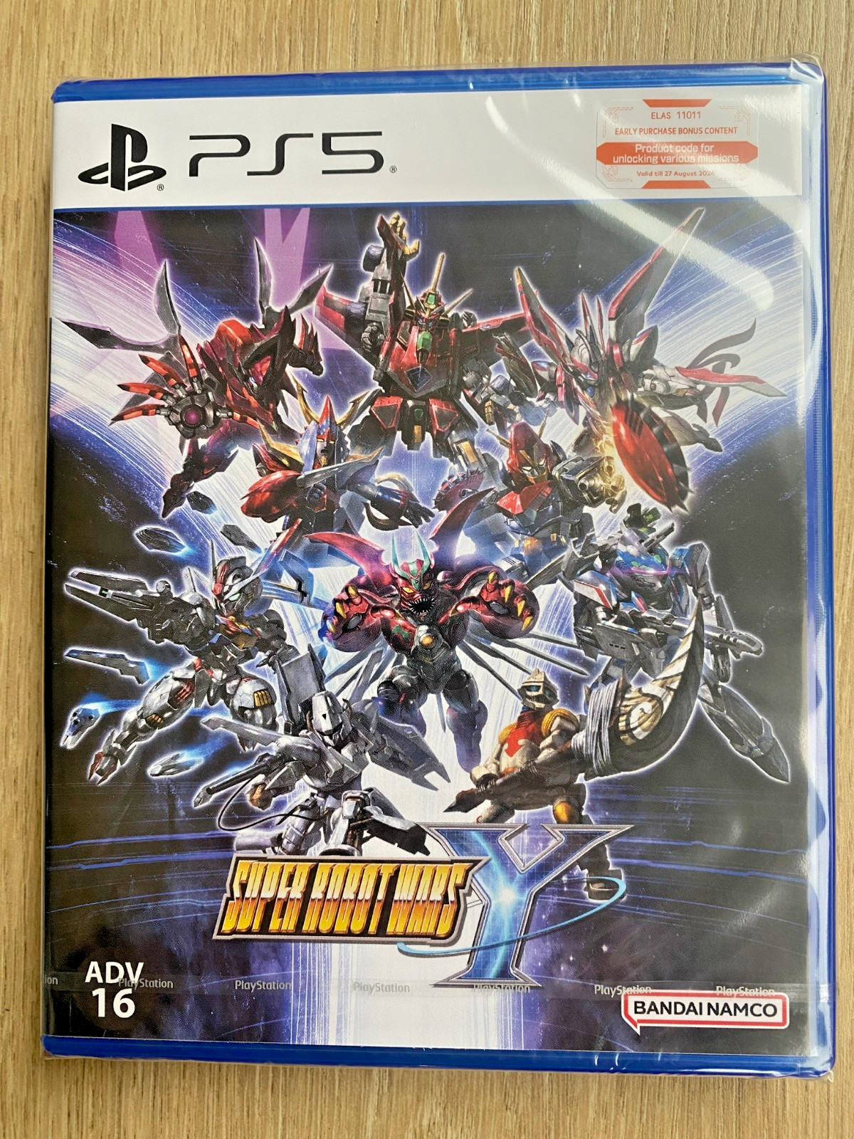 Super Robot Wars Y PS5 Asia Version with English Brand New Sealed Fast USA Ship