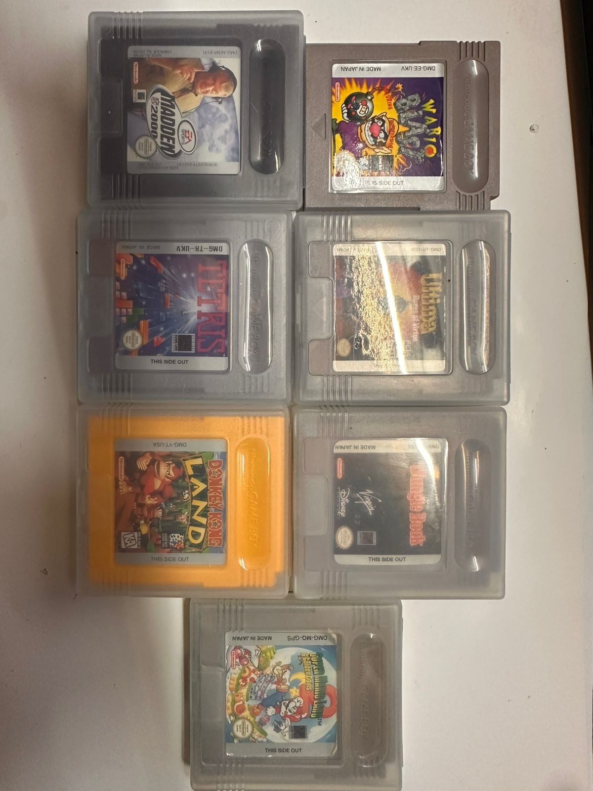 Huge Game Boy Bundle 12 Games CIB