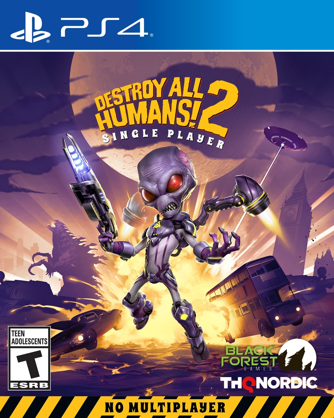 Destroy All Humans! 2: Reprobed Single Player – PlayStation 4