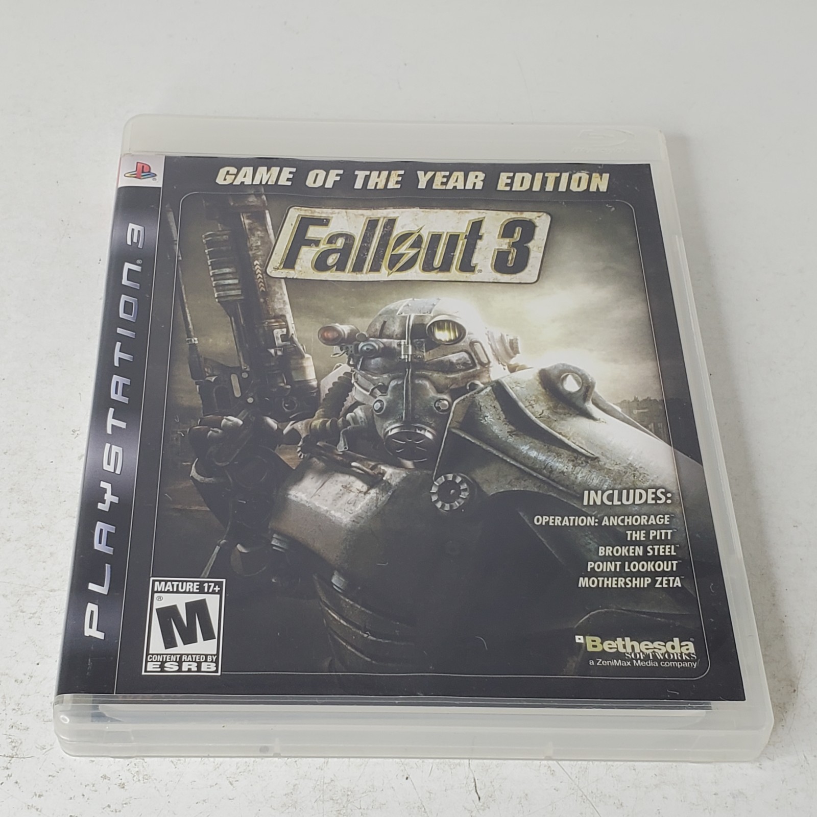 Fallout 3 Game Of The Year Edition PS3 Greatest Hits Complete CIB Manual Tested