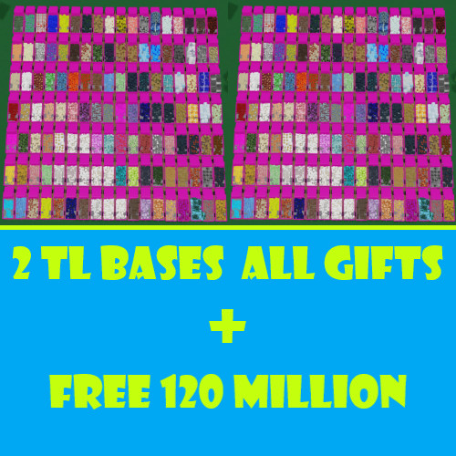 💎10 HOUR DELIVERY💎 | 🛠️2 TL BASES ALL GIFTS + 120 MIL🛠️ | Lumber Tycoon 2