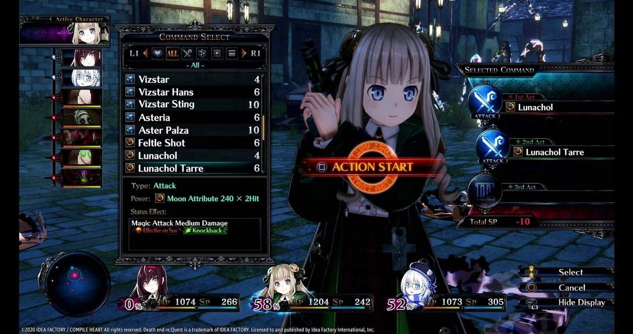Death end re;Quest 2 – PlayStation 4