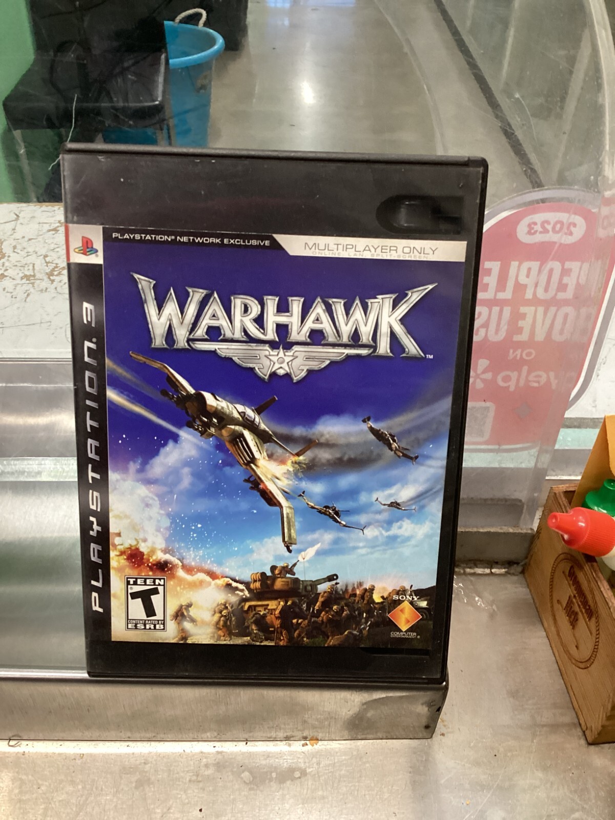 Warhawk PlayStation 3 Sony DVD, 2007 Complete with Manual Vehicular combat game