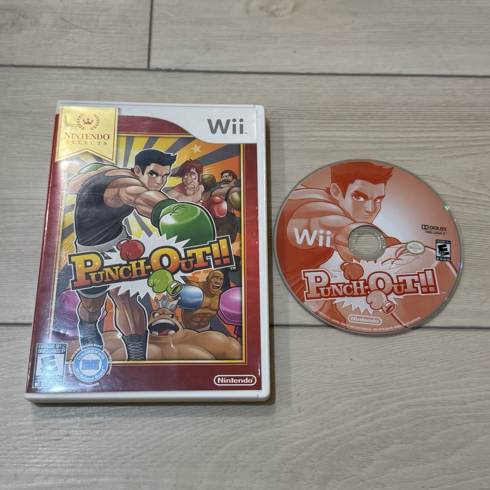 Punch-Out!! (Nintendo Wii, 2009) No Manual Tested