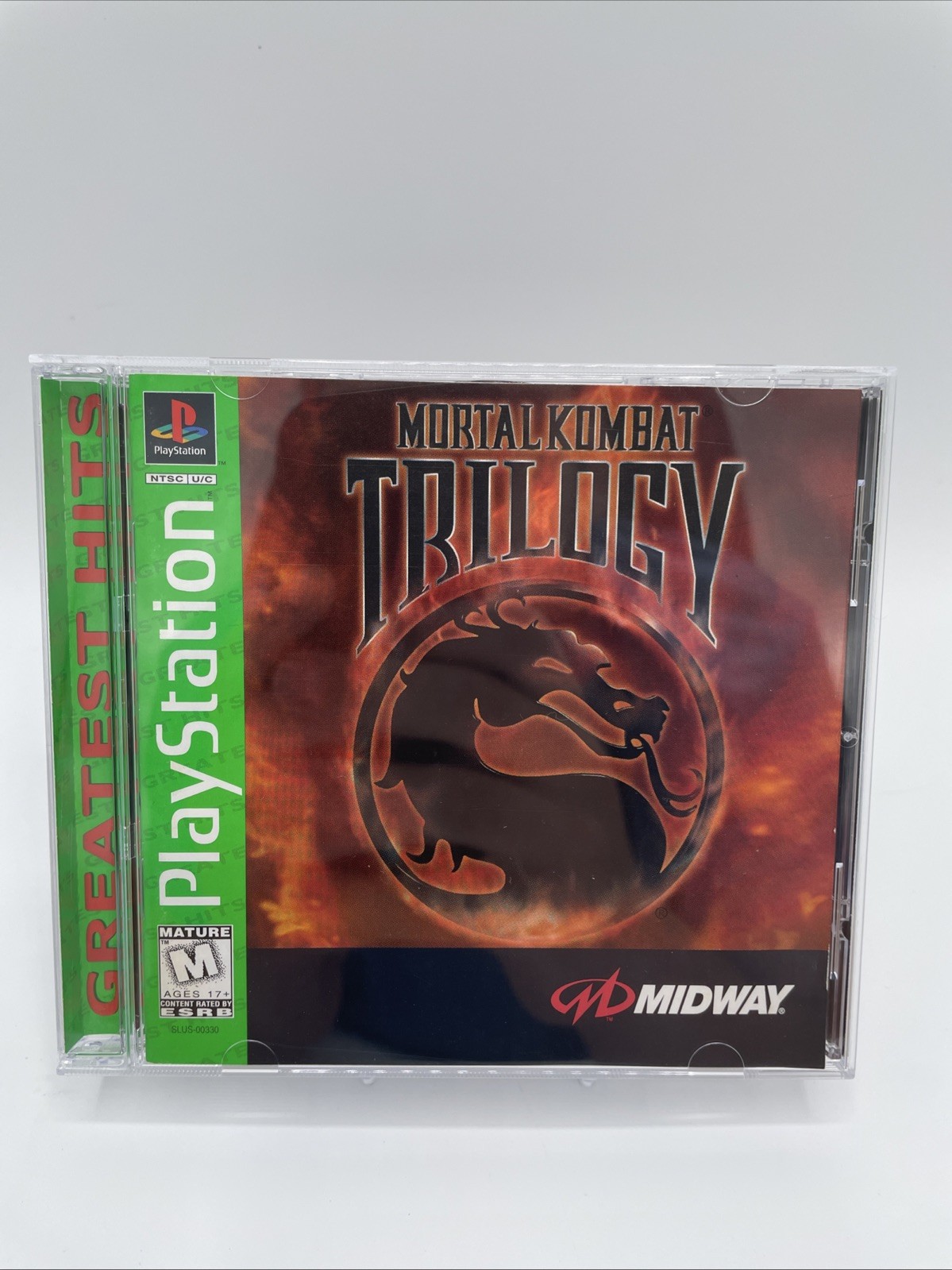 Mortal Kombat Trilogy PS1 PlayStation 1 Complete CIB Greatest Hits + Reg Card