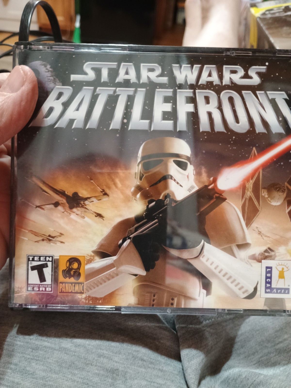 Star Wars: Battlefront (PC, 2004) Complete 3 Discs Free Shipping X Condition!