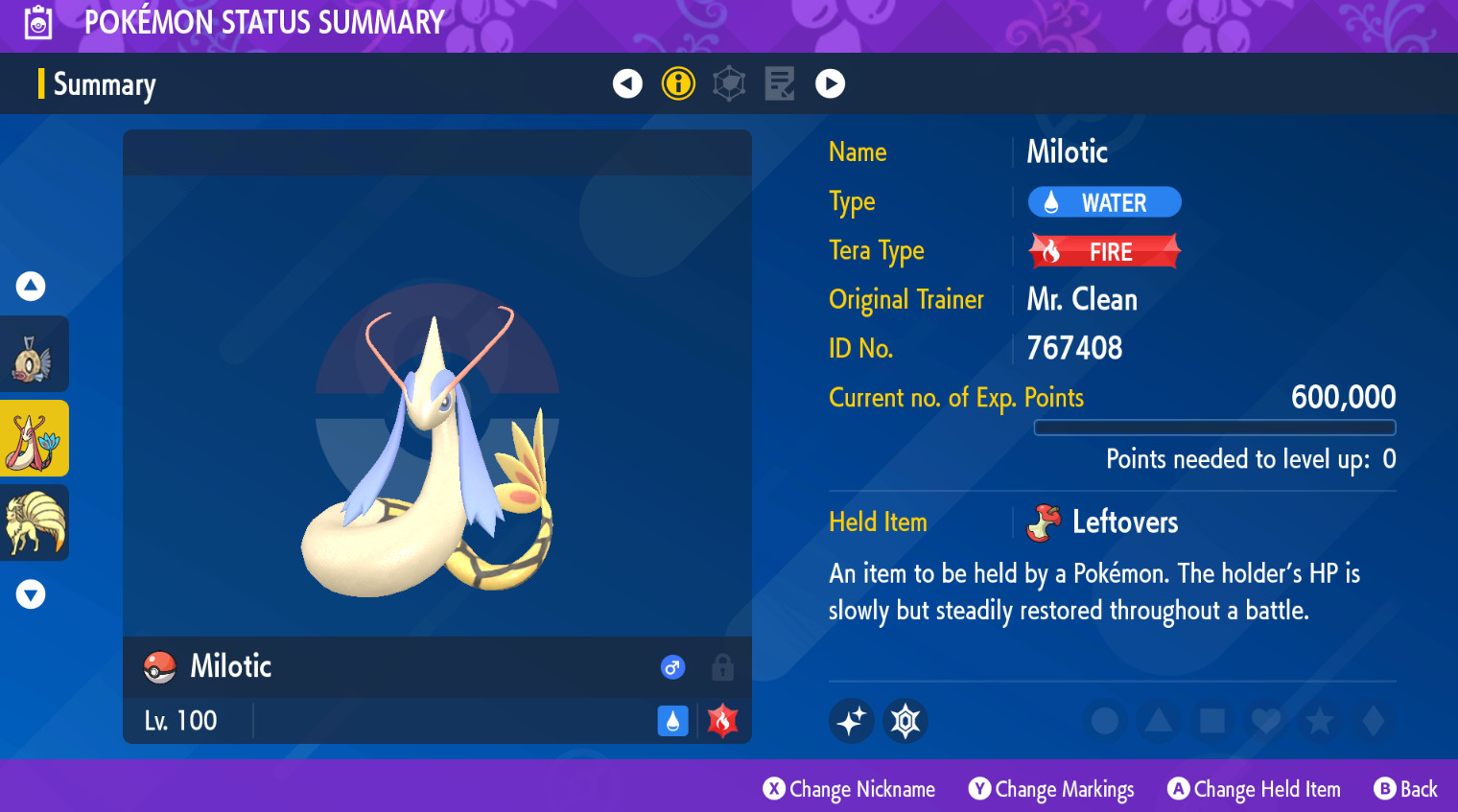 ✨ 6IV SHINY MILOTIC ✨ POKEMON SCARLET & VIOLET EV’D 🚀 FAST TRADE