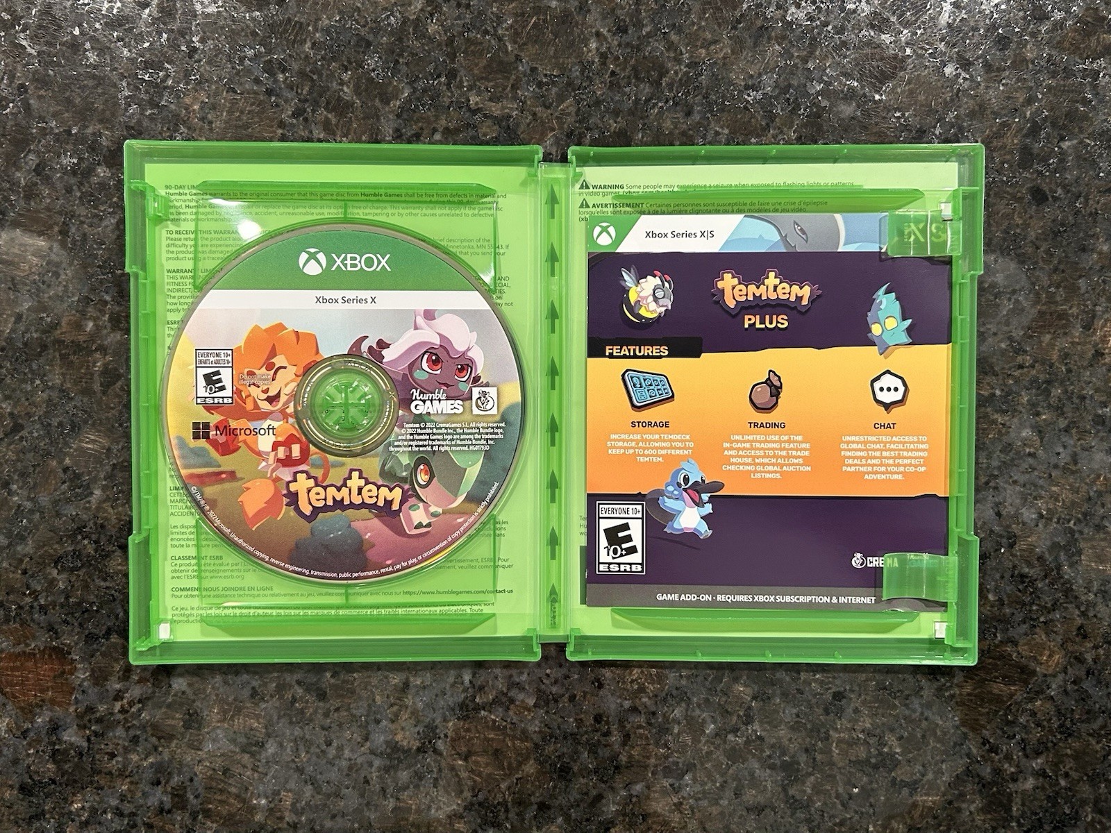 Temtem (Microsoft Xbox Series X) – COMPLETE/CIB