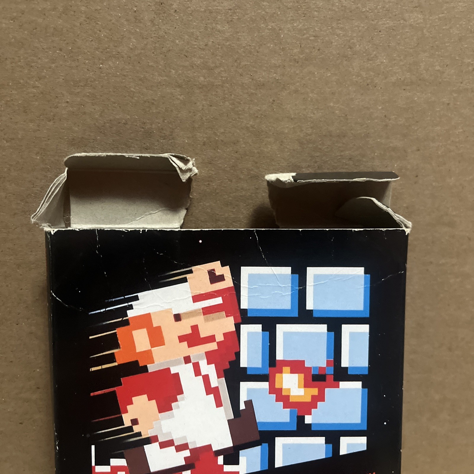 Super Mario Bros. NES Game Box Manual 5 Screw.
