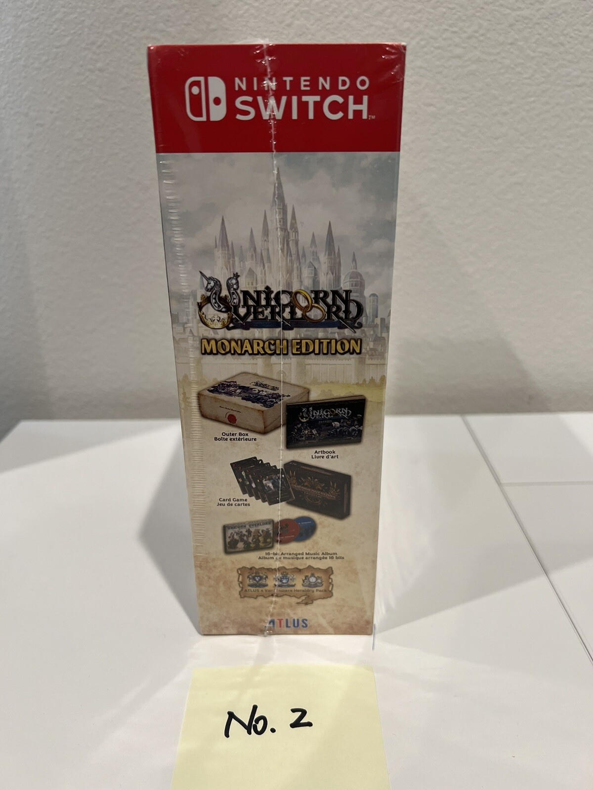 Unicorn Overlord Collector’s Edition(NintendoSwitch) [NEW,SEALED]-Read Desc-No.2