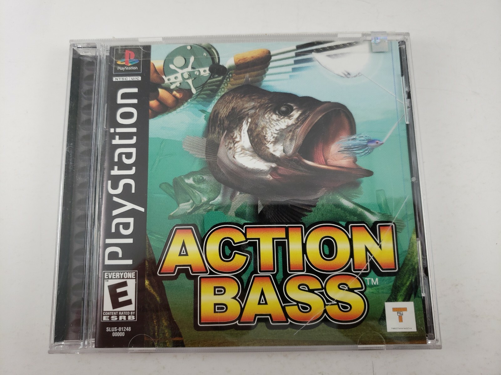 Action Bass (Sony PlayStation 1, 2000) CIB Complete