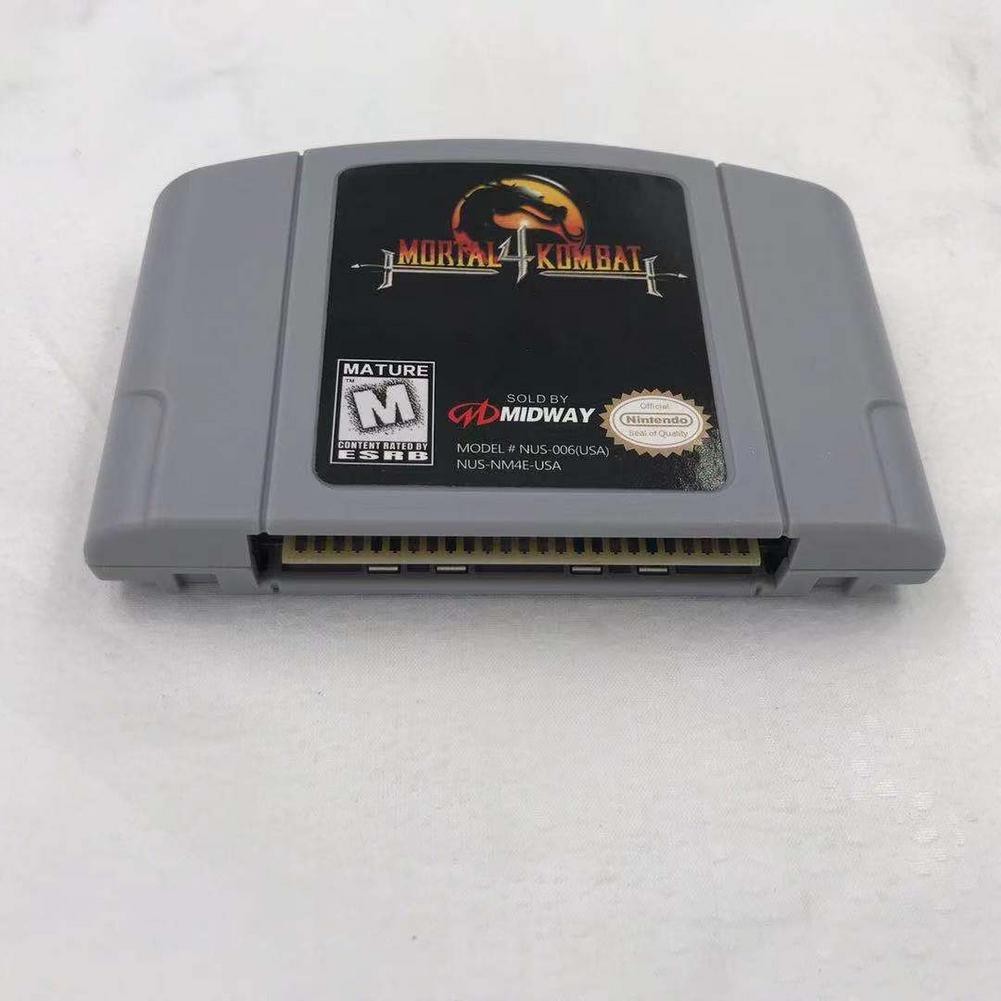 Mortal Kombat 4 – Nintendo 64 (N64) Complete in box (CIB) Ready to ship