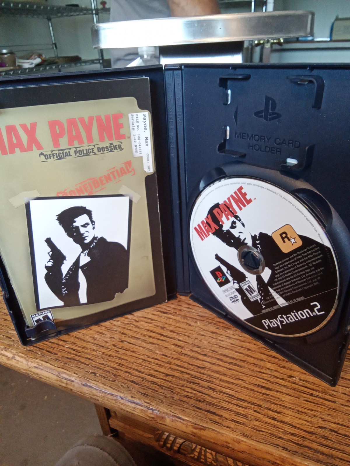 Playstation 2 PS2 MAX PAYNE 2002 Complete CIB