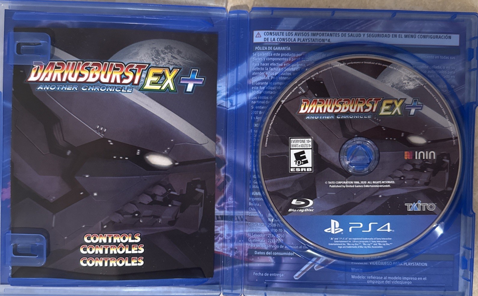 Dariusburst: Another Chronicle EX+ – Sony PlayStation 4 / Complete In Box