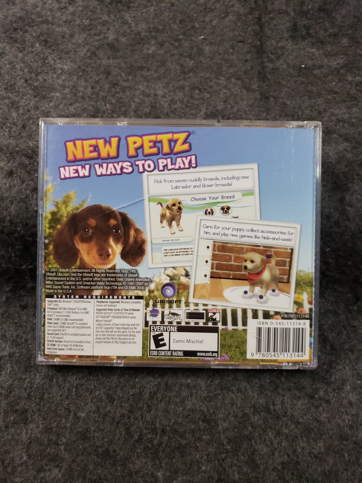 Petz Dogz 2 (PC, 2007) Simulation- Computer Game-Dogz Series Everyone….. (SB4)