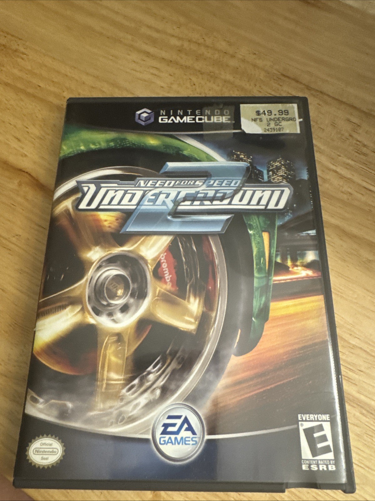EA Games Need for Speed: Underground 2 (Nintendo GameCube) Racing w/Manual Mint
