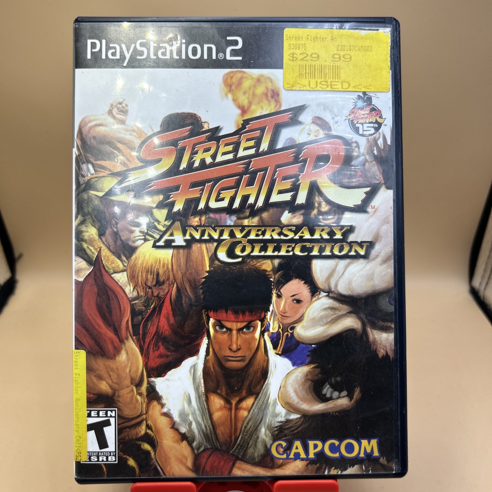 Street Fighter Anniversary Collection (Sony PlayStation 2, 2004) Tested