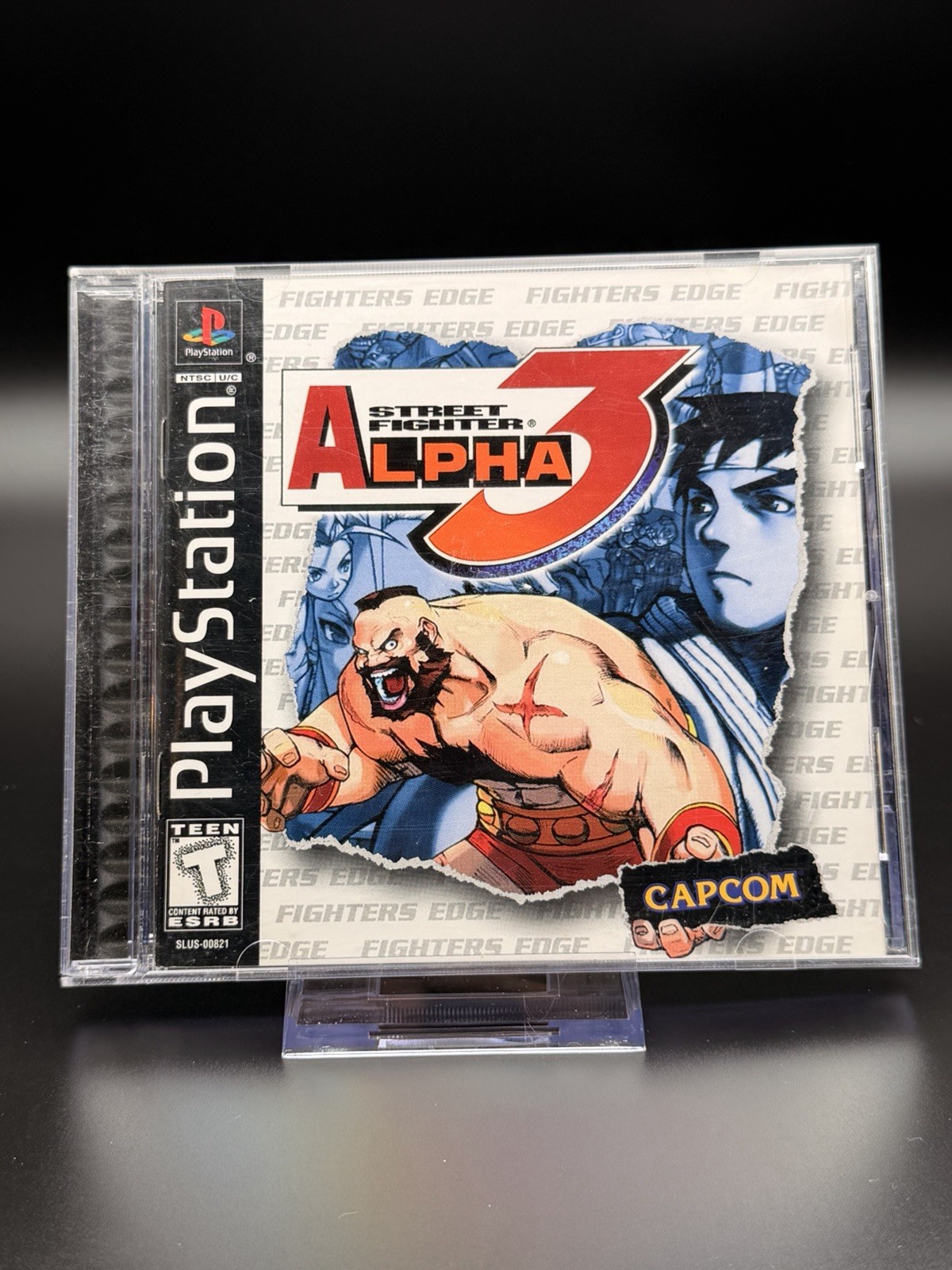 Street Fighter Alpha 3 PlayStation 1 PS1 Complete w/ Manual | Tested