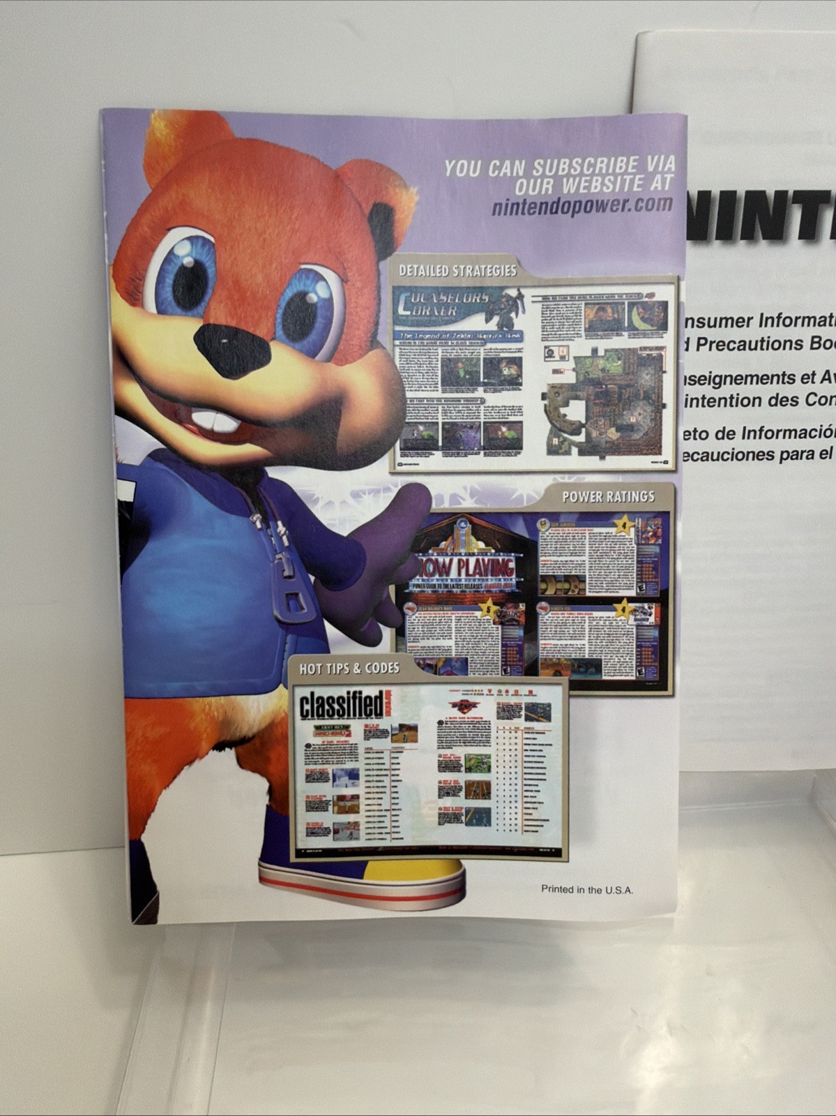 Conker’s Bad Fur Day Nintendo 64 N64 Authentic Complete In Nice Box CIB