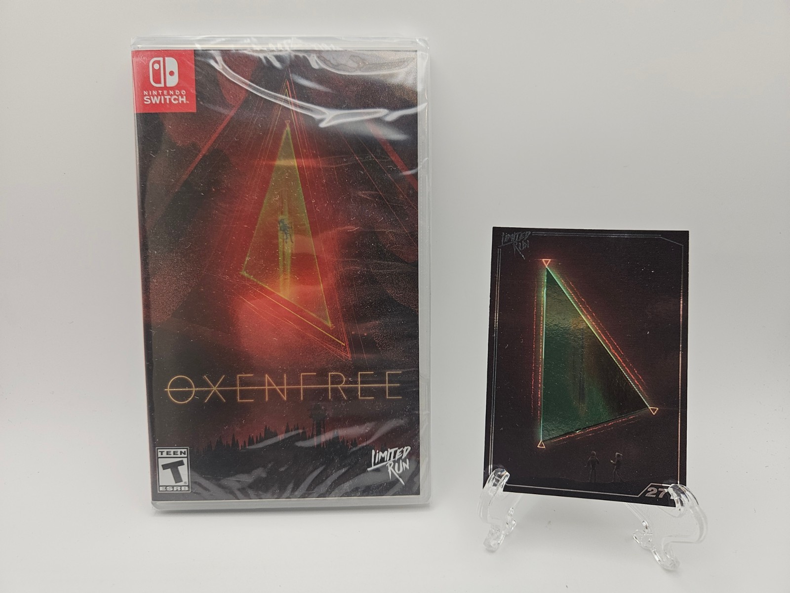 Oxenfree w/ Card Nintendo Switch Limited Run Games #10 Brand New Sealed