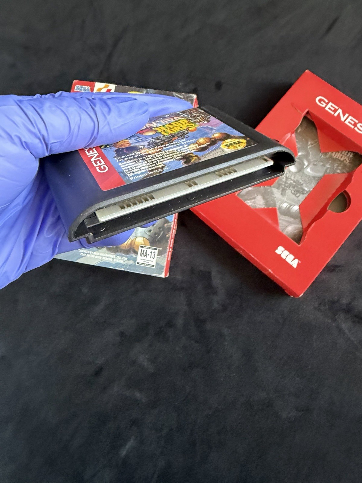Sega Genesis Contra Hard Corps Complete in Box, Tested