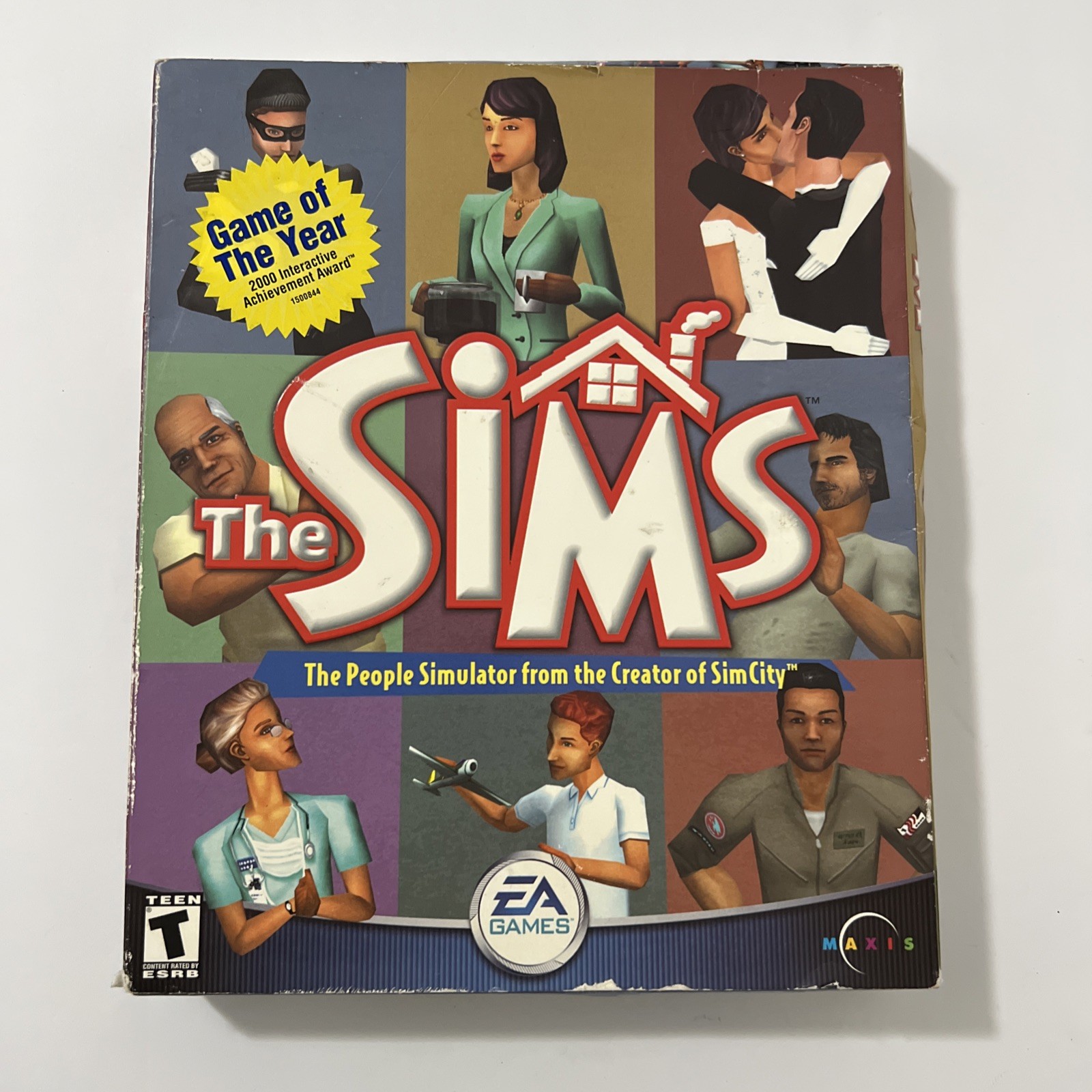 The Sims EA Big Box Original PC Computer Game 2000 Game Of The Year – New Sealed