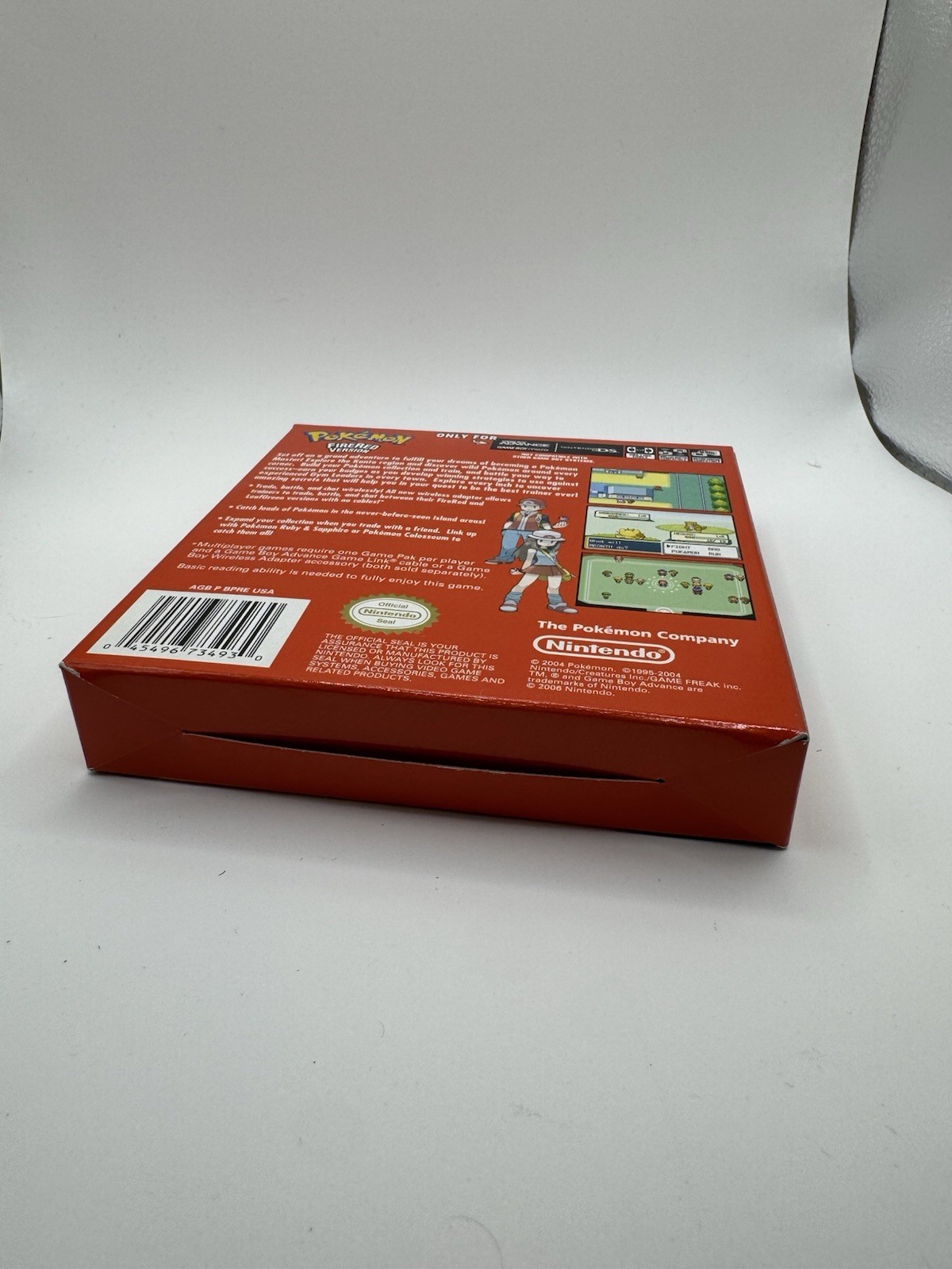 Pokemon: FireRed Version (Nintendo Game Boy Advance, 2004) CIB With Poster