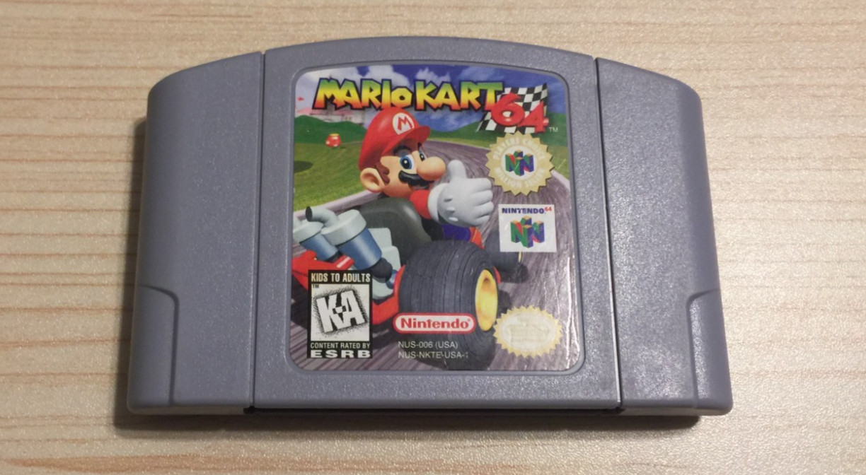 Mario Kart 64 (Nintendo N64, 1997) – Cartridge Only NUS-006