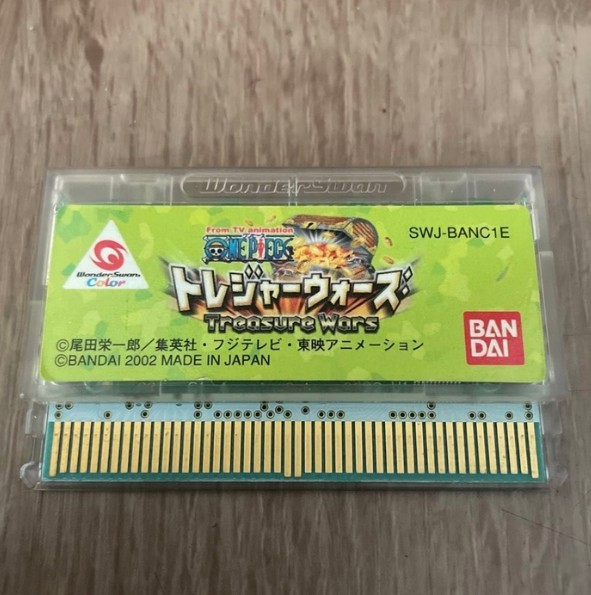ONE PIECE Treasure Wars WonderSwan Color Japan Import Used Tested Cartridge Only