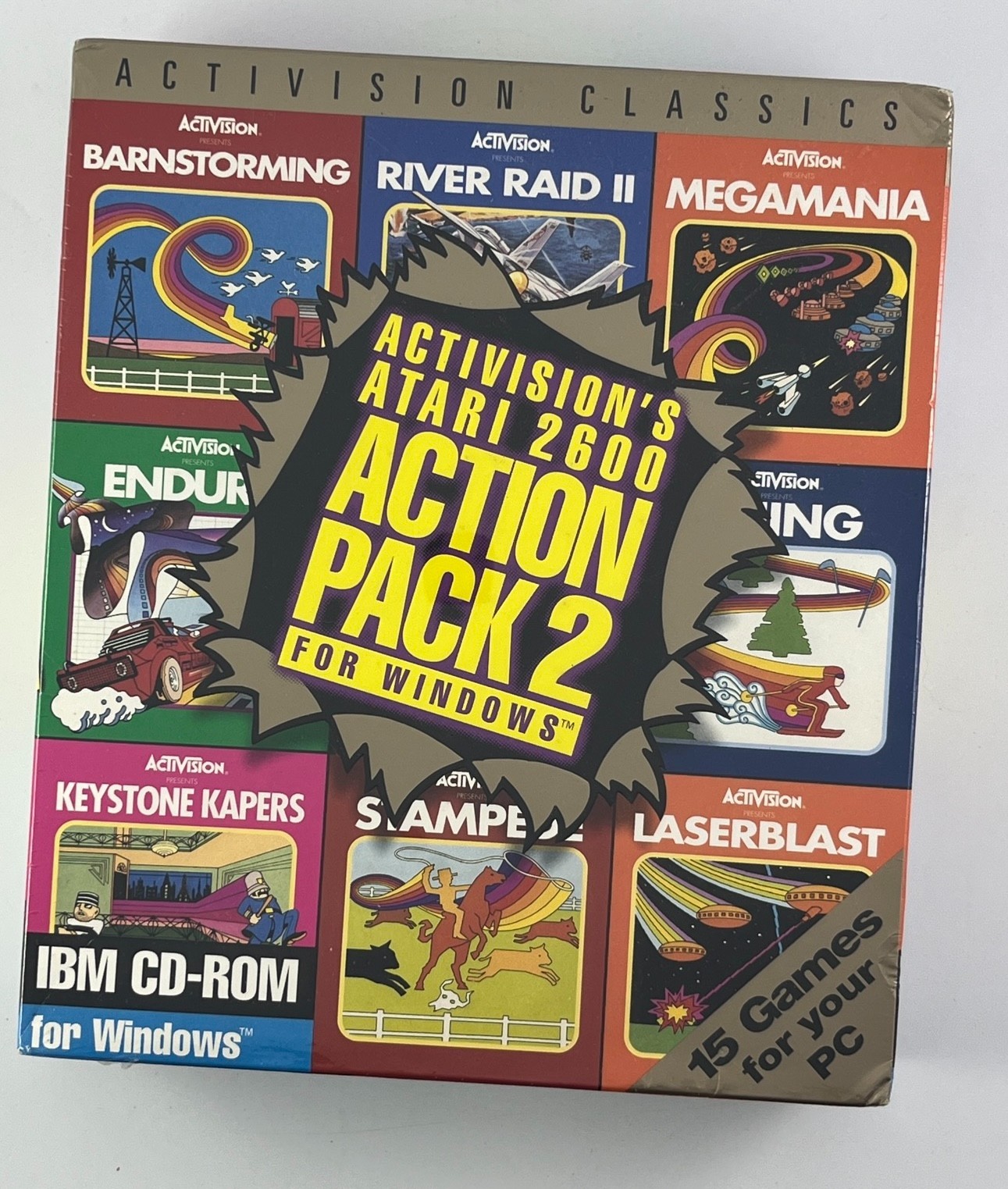 Activision Classics Atari 2600 Action Pack 2 Windows CD Big Box New Sealed